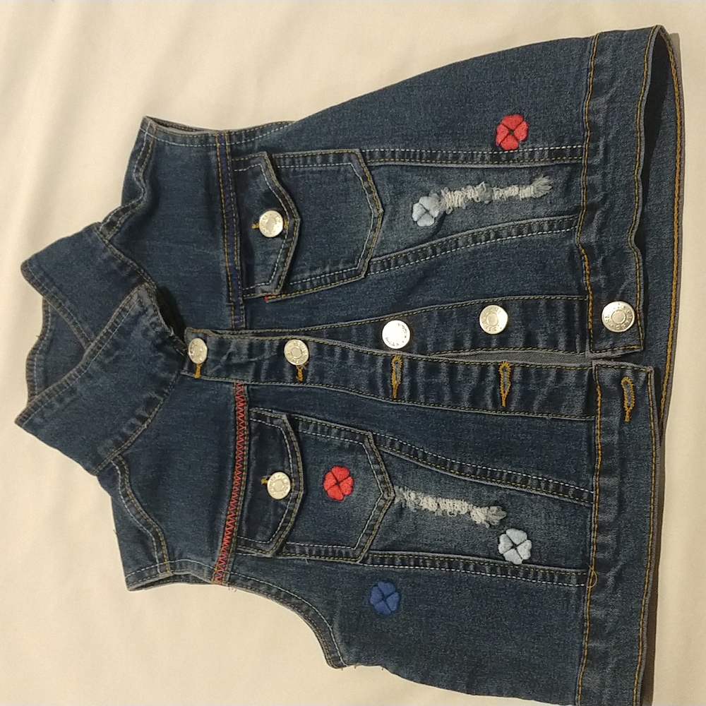 Pony Tails Jeans Vest